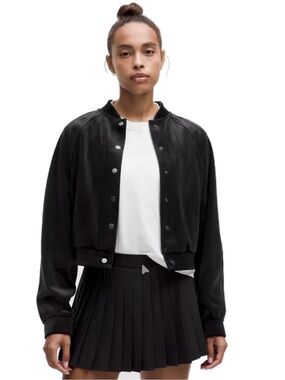 Lululemon Scuba Varsity Jacket *Velvet